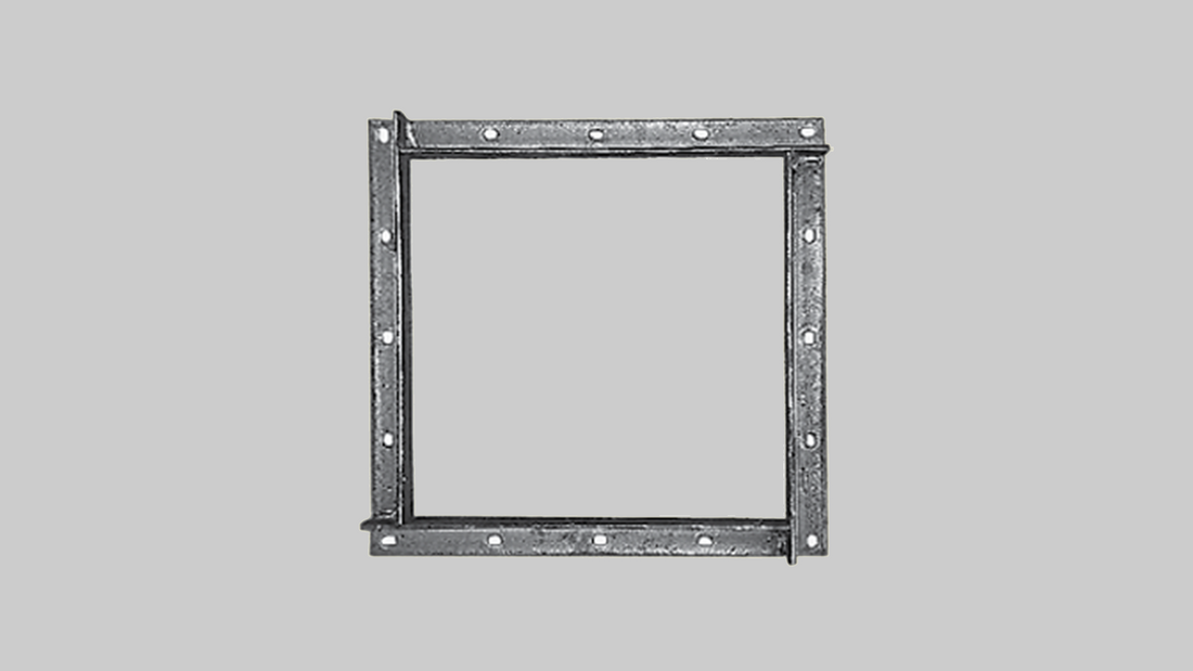 Stainless Steel Square Flanges, Punched – Digman Construction