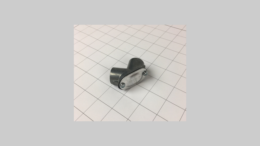 HAND ELBOW W/ PLATE - 1/2"